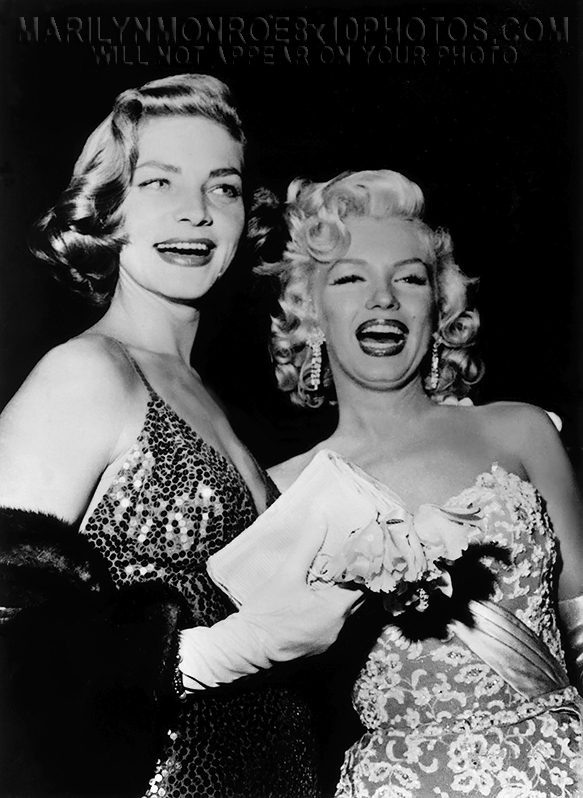 MARILYN MONROE OUT with LAUREN BACALL(1) RARE 8x10 PHOTO