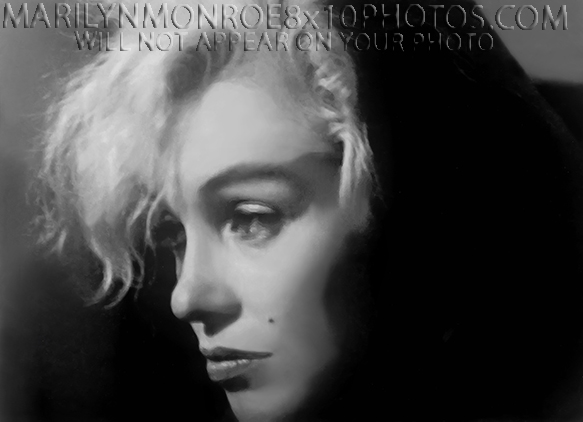 MARILYN MONROE PENSIVE (1) RARE 8x10 PHOTO