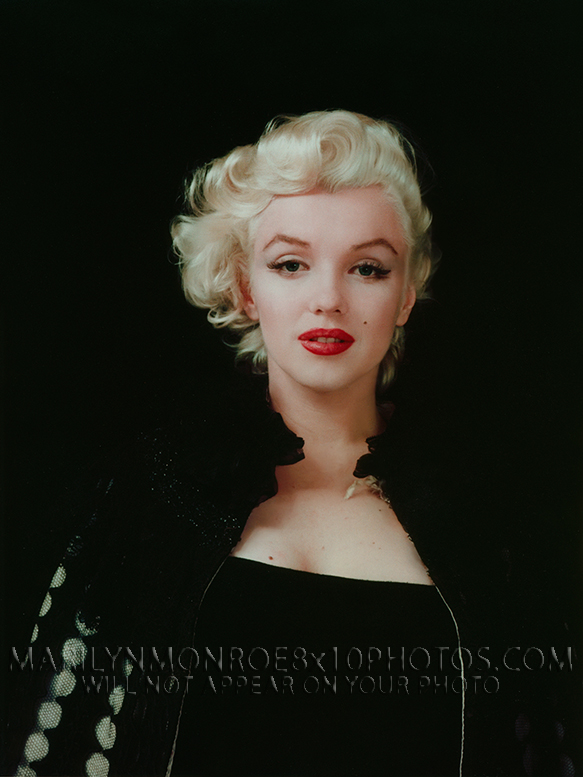 MARILYN MONROE PLATINUM BLACK SHOOT (2) RARE 8x10 PHOTOS