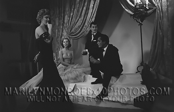 MARILYN MONROE SETBREAK with TONYC (3) RARE 8x10 PHOTOS 