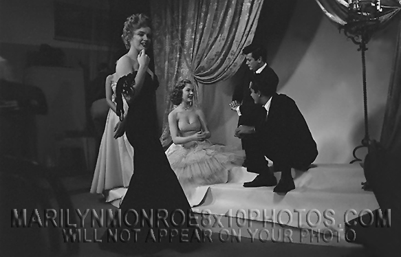 MARILYN MONROE SETBREAK with TONYC (3) RARE 8x10 PHOTOS