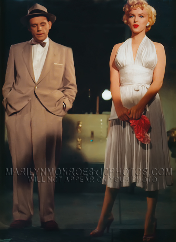 MARILYN MONROE SEVEN YEAR ITCH SUBWAY (3) RARE 8x10 PHOTOS 
