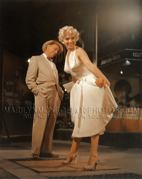 MARILYN MONROE SEVEN YEAR ITCH SUBWAY (3) RARE 8x10 PHOTOS 
