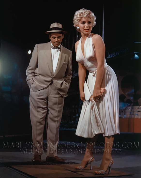 MARILYN MONROE SEVEN YEAR ITCH SUBWAY (3) RARE 8x10 PHOTOS