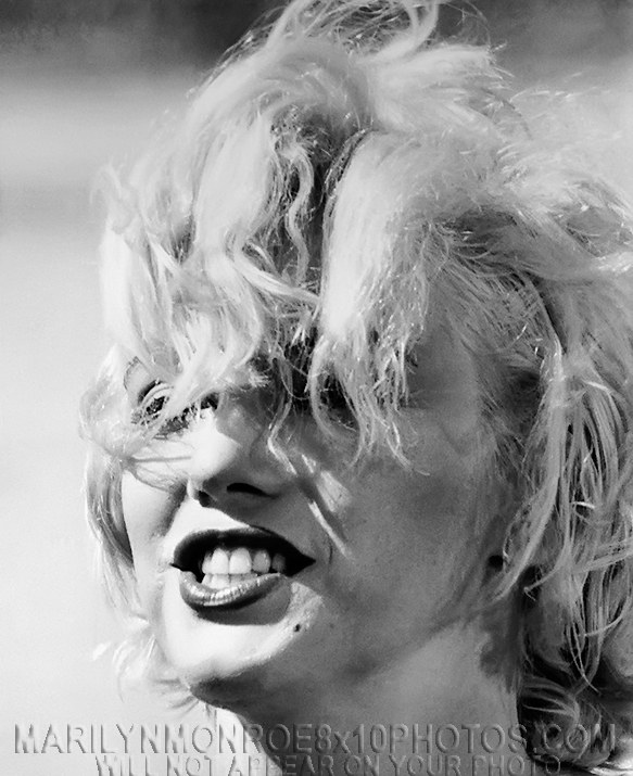 MARILYN MONROE SEXIEST HAIR OVER FACE (1) RARE 8x10 PHOTO