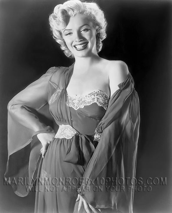 MARILYN MONROE SEXIEST LINGERIE SHOOT (3) RARE 8x10 PHOTOS 