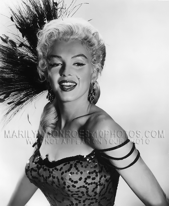 MARILYN MONROE SEXIEST SALOON GIRL (3) RARE 8x10 PHOTOS