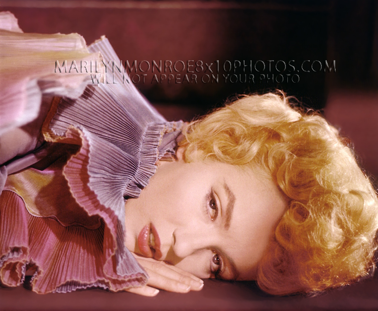 MARILYN MONROE SEXY FRILLS SHOOT (1) RARE 8x10 PHOTO