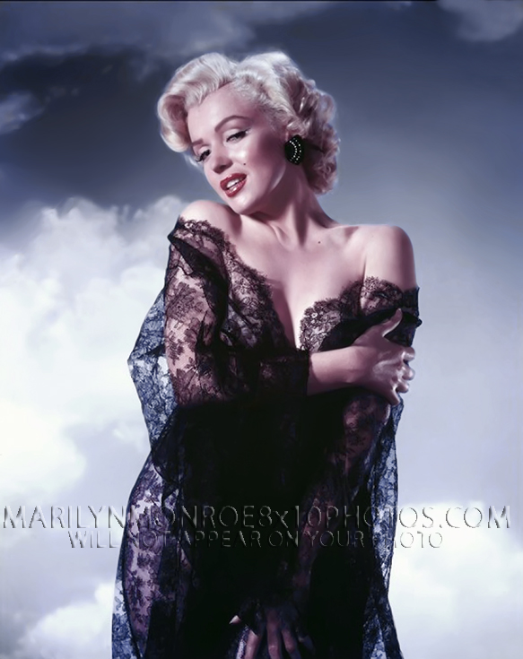 MARILYN MONROE SEXY IN LINGERIE SHOOT (3) RARE 8x10 PHOTOS