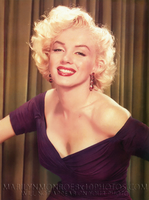 MARILYN MONROE SIMPLY BEAUTIFUL (2) RARE 8x10 PHOTOS