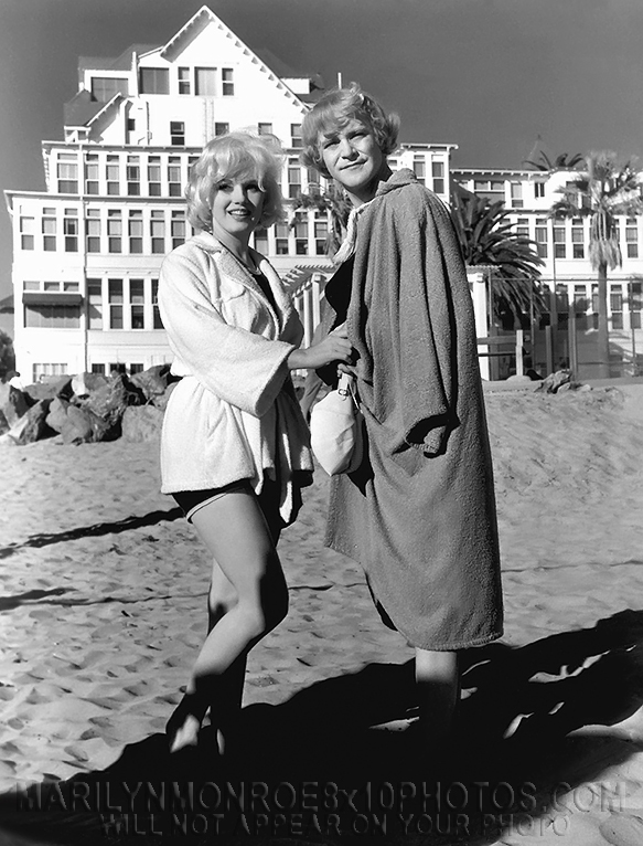 MARILYN MONROE SLIH with Jack Lemmon (3) RARE 8x10 PHOTOS