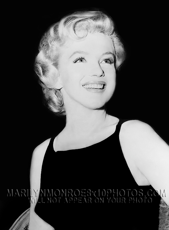 MARILYN MONROE SMILING BEAUTY(1) RARE 8x10 PHOTO