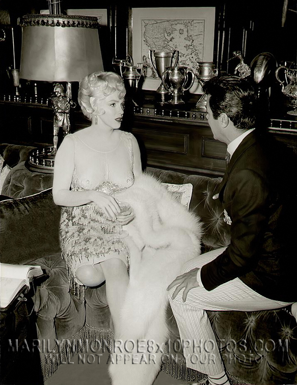 MARILYN MONROE SomeLikeitHot OFFSET (1) RARE 8x10 PHOTO