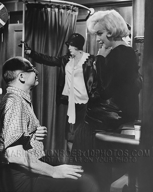 MARILYN MONROE SOME LIKE IT OFFSET (1) RARE 8x10 PHOTO