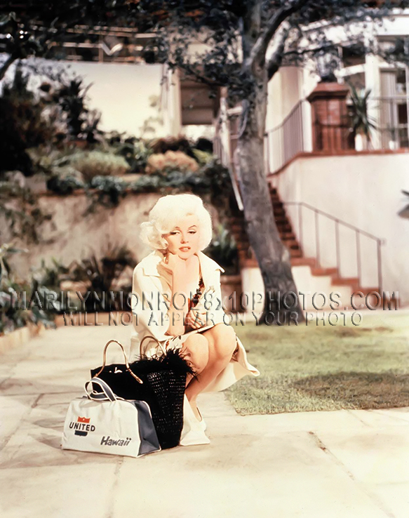 MARILYN MONROE SOMETHINGS GOT TO GIVE (3) RARE 8x10 PHOTOS
