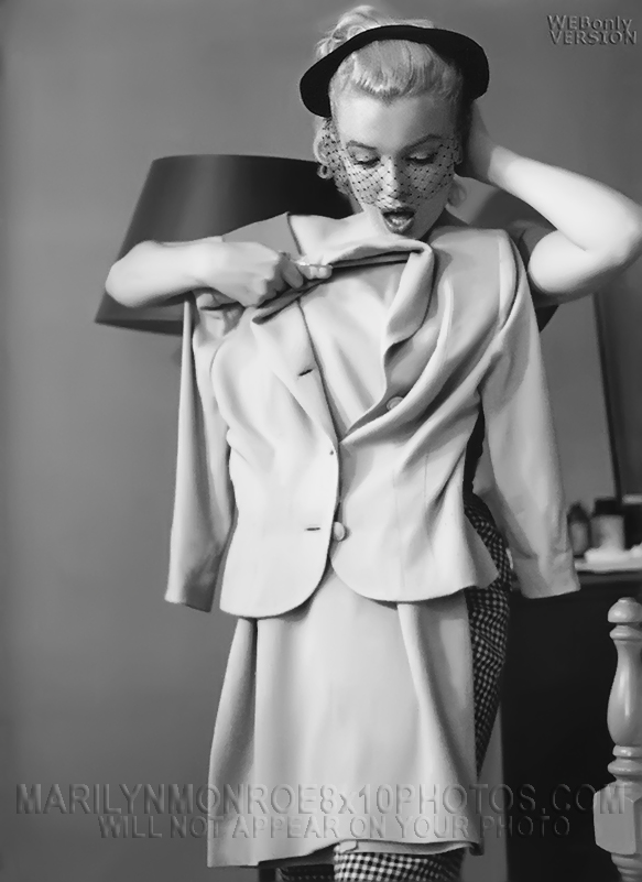 MARILYN MONROE TRYON AGAINST HERSELF(1) RARE 8x10 PHOTO