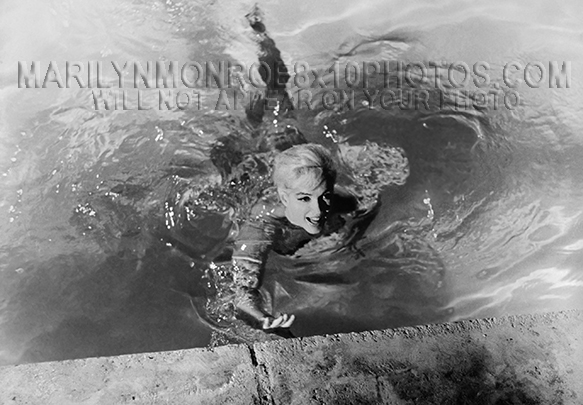 MARILYN MONROE Unseen NUDESWiM SHOOT (4) RARE 8x10 PHOTOS