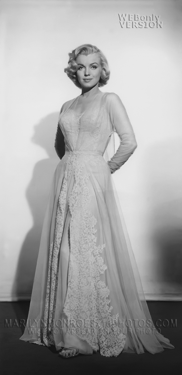 MARILYN MONROE WARDROBE TEST BEAUTY (1) RARE 8x10 PHOTO