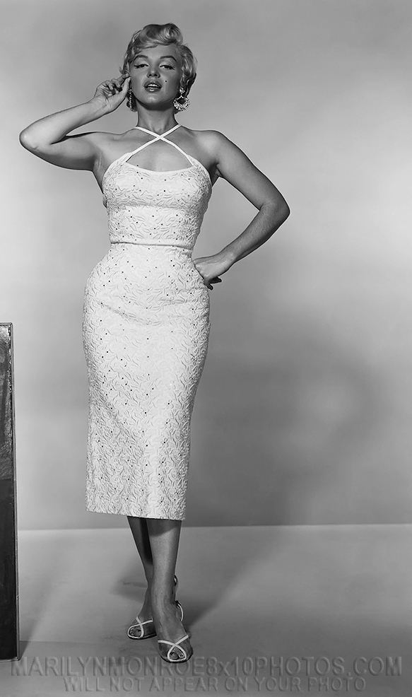 MARILYN MONROE WARDROBE TEST SHOOT (1) RARE 8x10 PHOTO