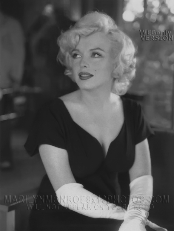 MARILYN MONROE WHITEGLOVES AT PARTY (3) RARE 8x10 PHOTOS