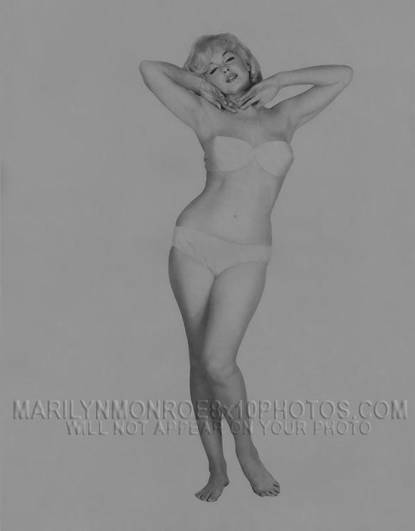 MARILYN MONROE SWiMSUiT TRANSPARENCY (1) RARE 8x10 PHOTO