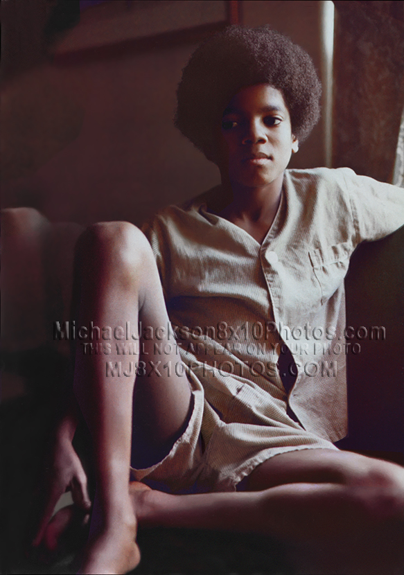 MICHAEL JACKSON  1970 at 11 years OLD (2) RARE 8x10 PHOTOS