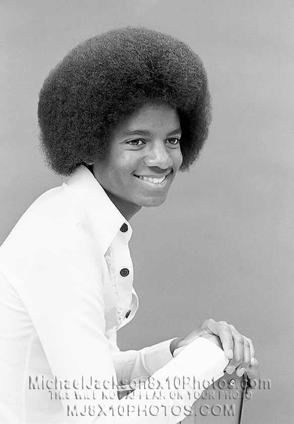 MICHAEL JACKSON  1977 BIG HAIR (3) RARE 8x10 PHOTOS
