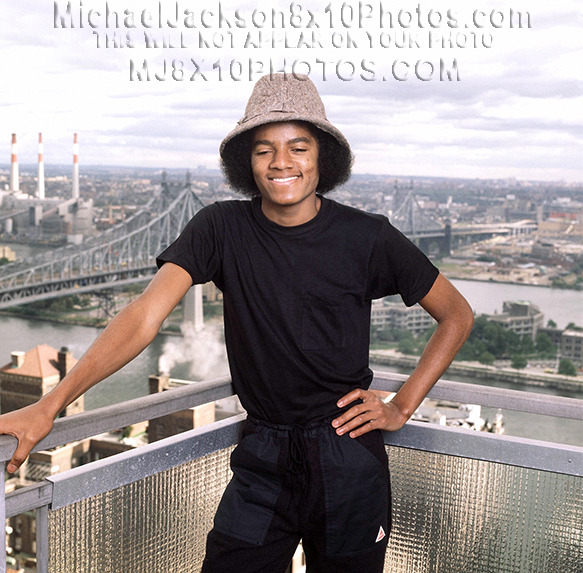 MICHAEL JACKSON  1978 On Balcony (3) RARE 8x10 PHOTOS