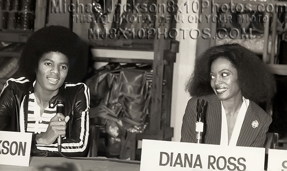 MICHAEL JACKSON  1978 TheWIZ PRESSCONF (3) RARE 8x10 PHOTOS