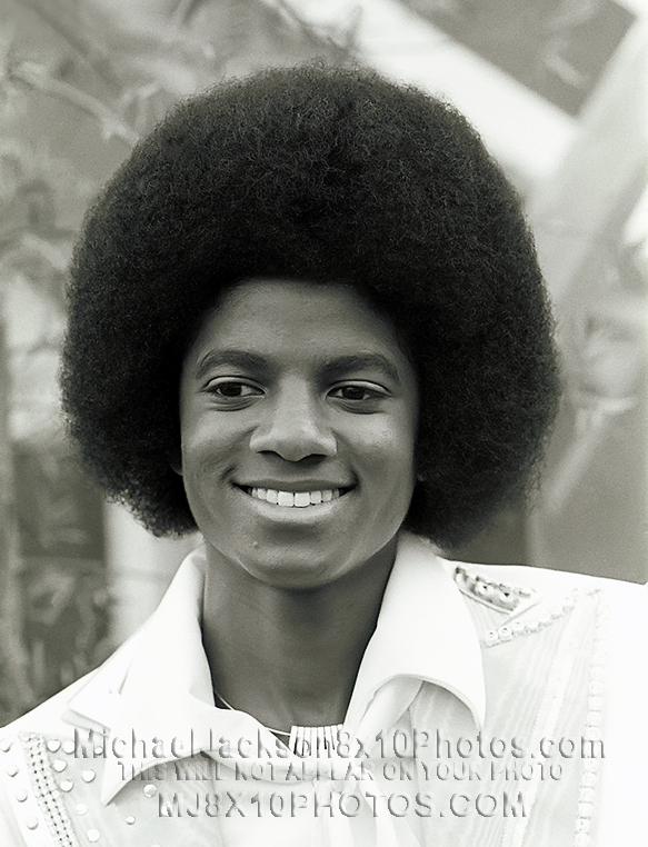 MICHAEL JACKSON 1978 with AFRO (3) RARE 8x10 PHOTOS