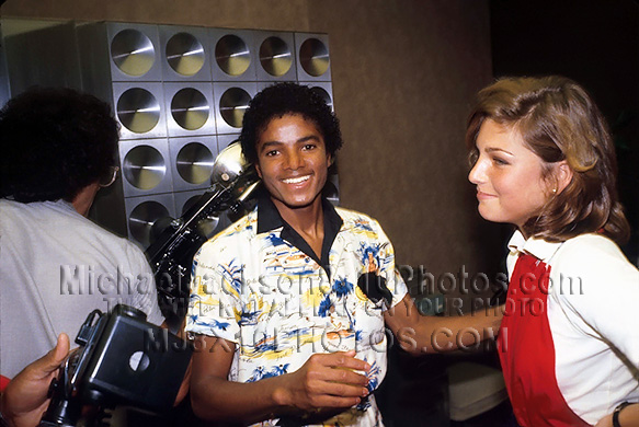 MICHAEL JACKSON  1978 wTATUM ONEIL (3) RARE 8x10 PHOTOS