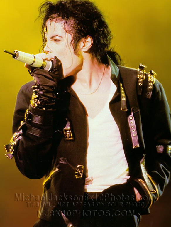 MICHAEL JACKSON 1993 ONSTAGE ONMIC (1) RARE 8x10 PHOTO