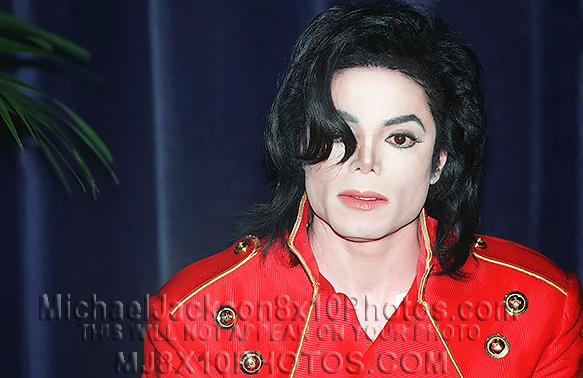 MICHAEL JACKSON  1996 PARIS Conference (3) RARE 8x10 PHOTOS