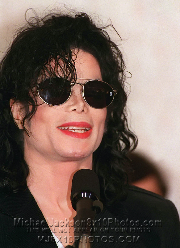 MICHAEL JACKSON  1999 Press Conference (3) RARE 8x10 PHOTOS