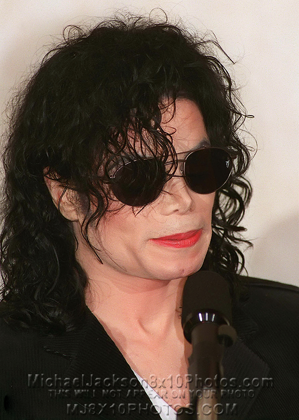 MICHAEL JACKSON 1999 Press Conference (3) RARE 8x10 PHOTOS
