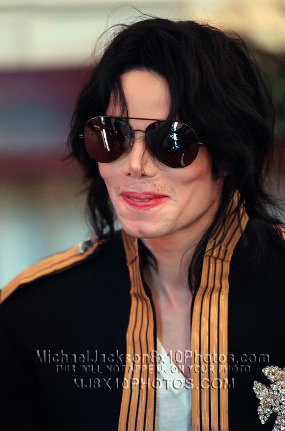 MICHAEL JACKSON 1999 VISIT TO SAFRICA (3) RARE 8x10 PHOTOS
