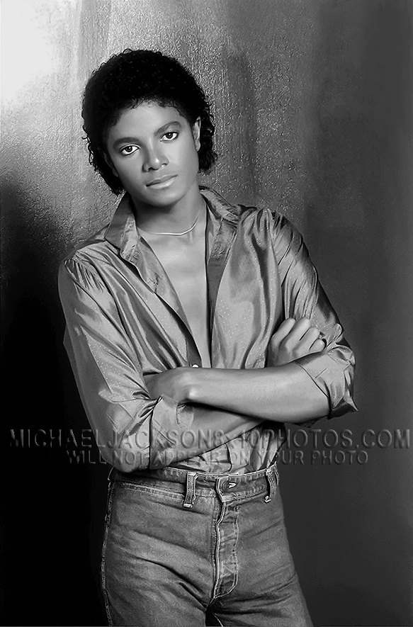 MICHAEL JACKSON  1981 4OPEN SHIRT MICHAELS (5) RARE 8x10 PHOTOS