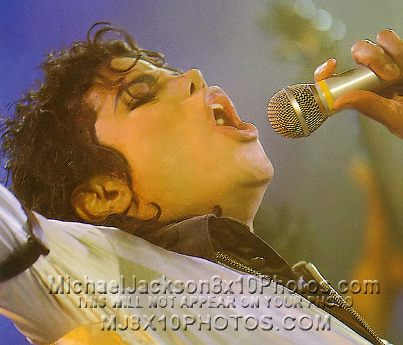 MICHAEL JACKSON BAD TOUR UPCLOSE! (3) RARE 8x10 PHOTOS