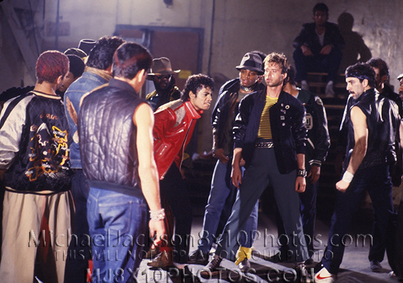 MICHAEL JACKSON  BEAT IT (3) RARE 8x10 PHOTOS