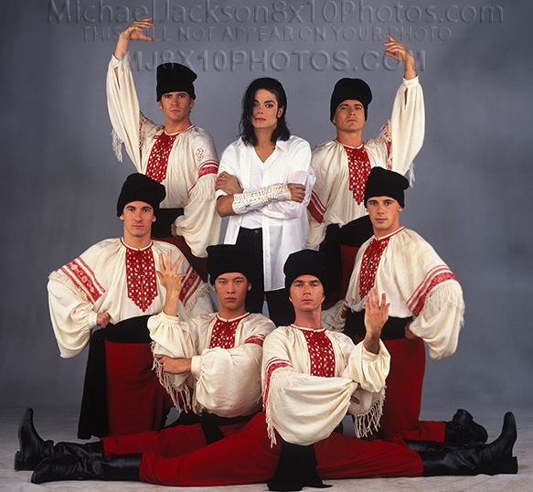 MICHAEL JACKSON  BLACKorWHITE DANCERS (3) RARE 8x10 PHOTOS