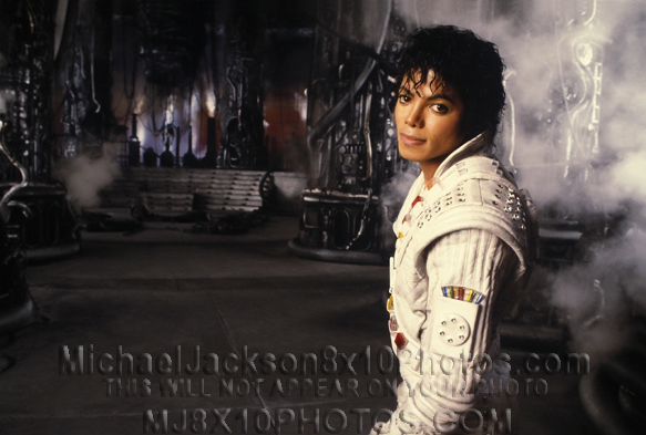 MICHAEL JACKSON CAPTAIN EO OFFSET (1) RARE 8x10 PHOTO