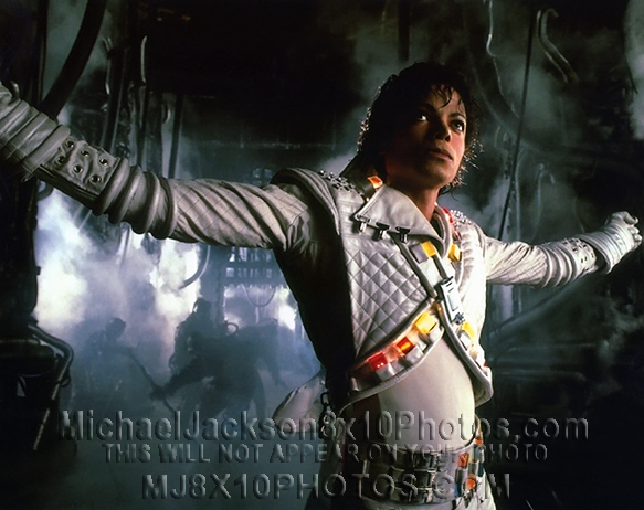 MICHAEL JACKSON  CAPTAIN EO ONOFFset (3) RARE 8x10 PHOTOS