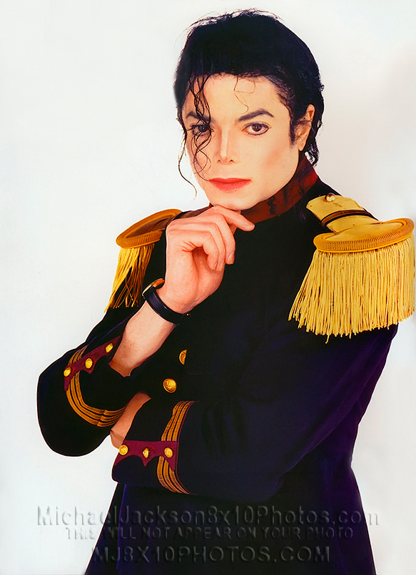 MICHAEL JACKSON CAPTAIN IN THE MiRROR (3) RARE 8x10 PHOTOS