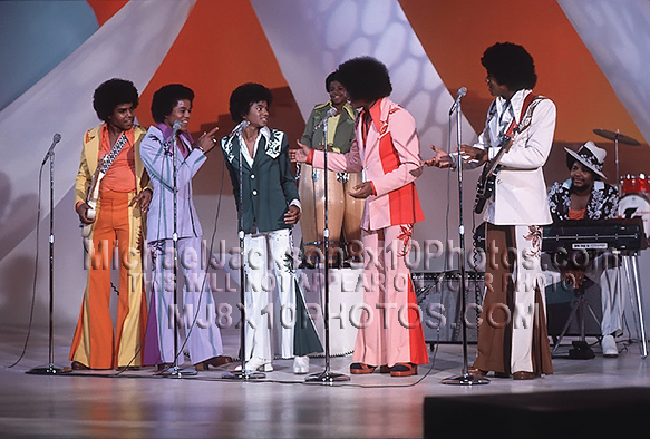 MICHAEL JACKSON  EARLY70s withBROTHERS (3) RARE 8x10 PHOTOS