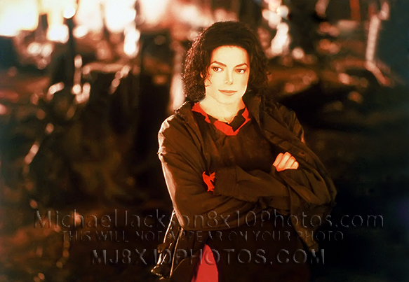 MICHAEL JACKSON  EARTH SONG SHOOT (3) RARE 8x10 PHOTOS