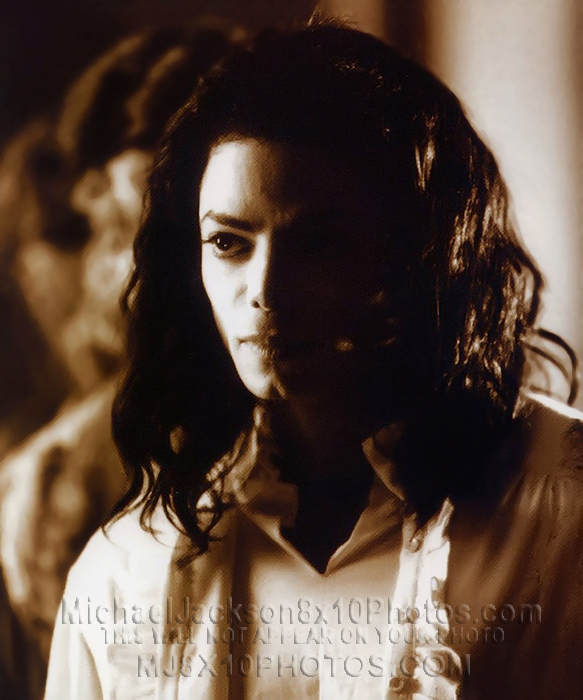 MICHAEL JACKSON GHOSTS ONSET (3) RARE 8x10 PHOTOS