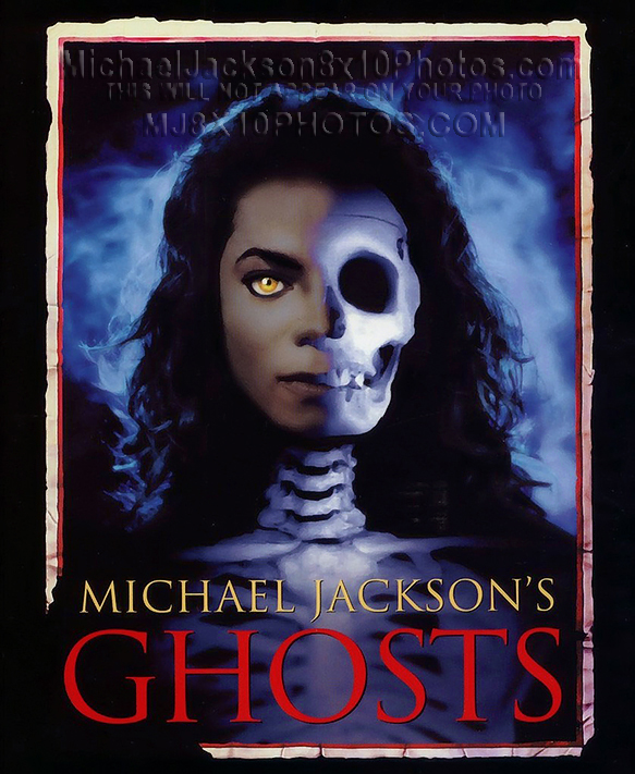 MICHAEL JACKSON GHOSTS POSTER (1) RARE 8x10 PHOTO