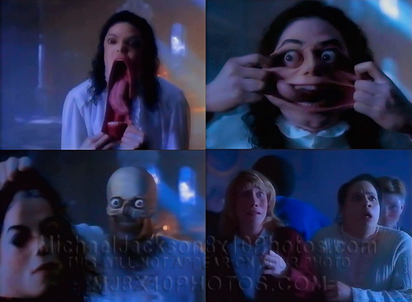 MICHAEL JACKSON  GHOSTS STILLSCREATION (3) RARE 8x10 PHOTOS