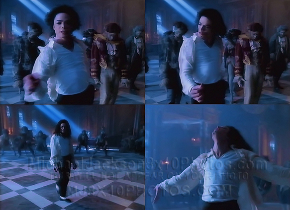 MICHAEL JACKSON  GHOSTS STILLSCREATION (3) RARE 8x10 PHOTOS