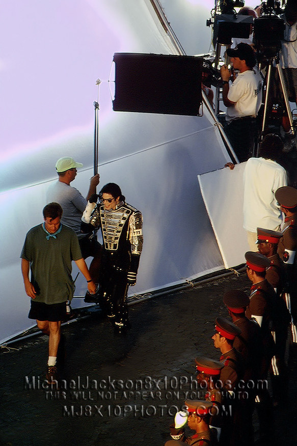 MICHAEL JACKSON  HISTORY FILM PRESHOOT (4) RARE 8x10 PHOTOS